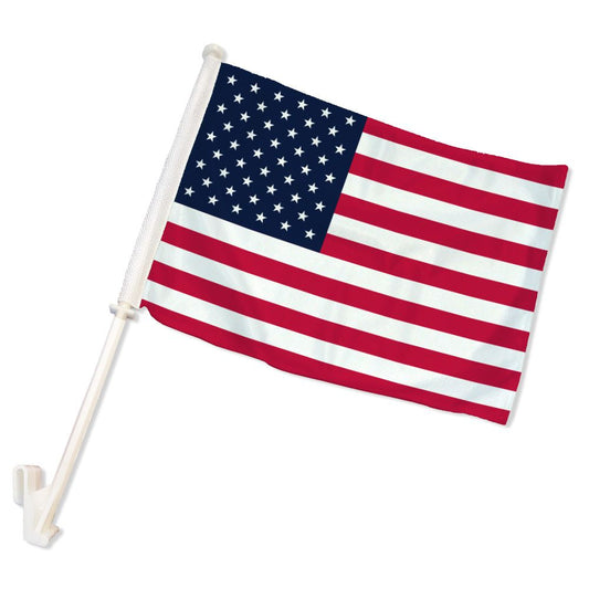 U.S. Double Sided Car Flag