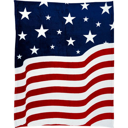 U.S. Star Spangled Soft Blanket