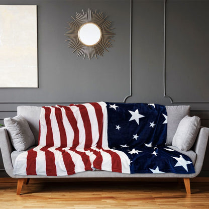 U.S. Star Spangled Soft Blanket