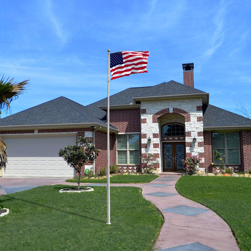 Residential flagpole installation wheatfield deals indiana