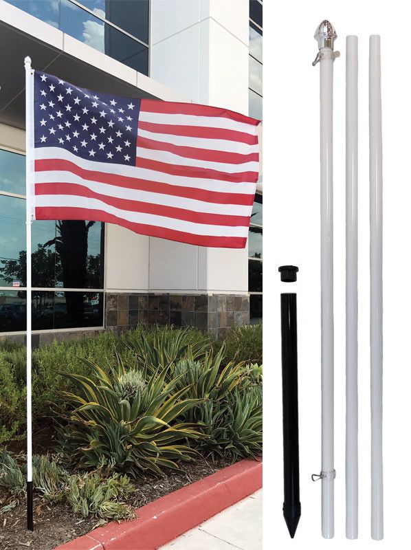 Easy Install Residential Flagpole Kits